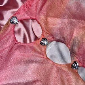 Summer Tie Dye Tube Dress🍒🌸✨